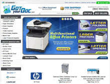 Tablet Screenshot of gotyourdoc.com